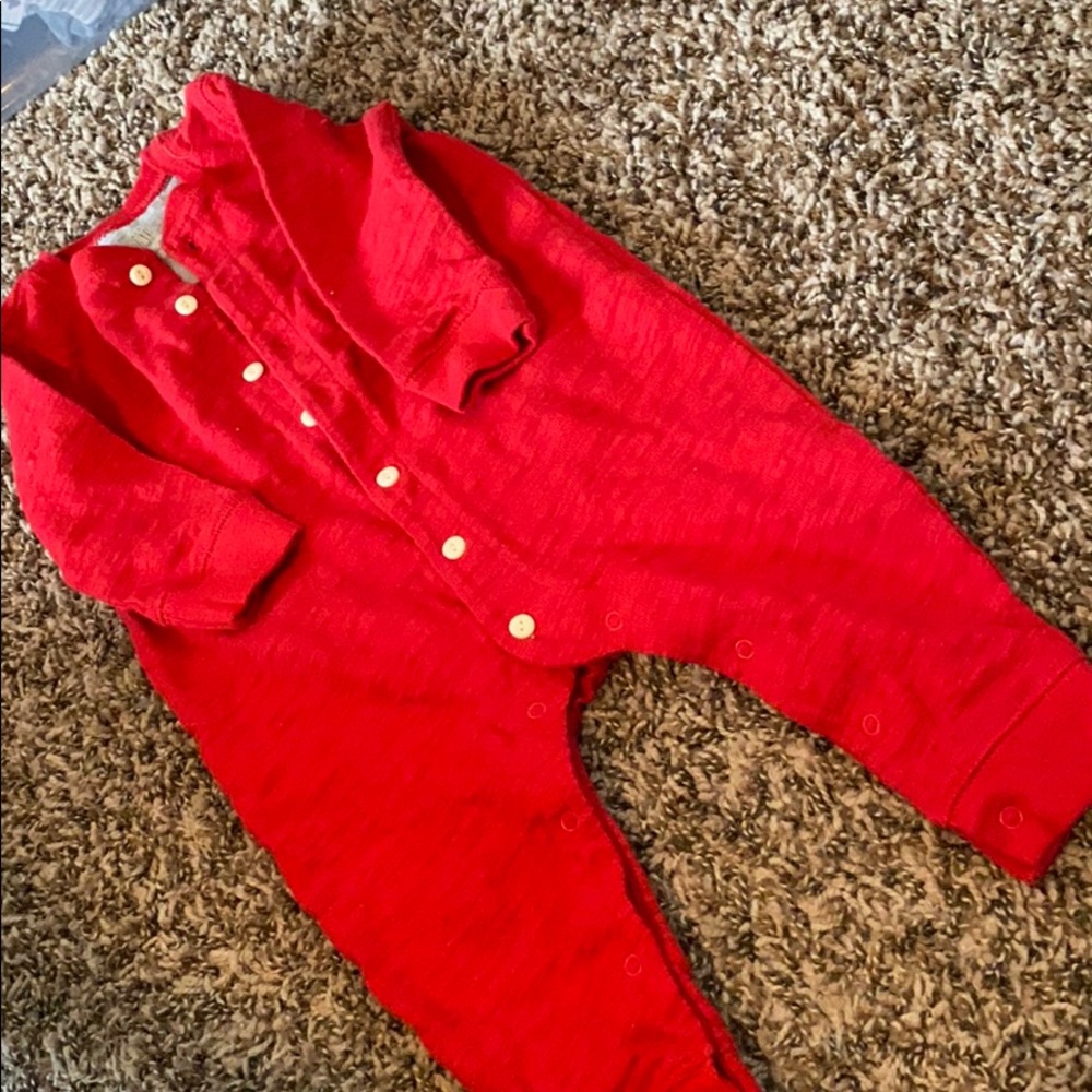 Heavy union suit with butt flap